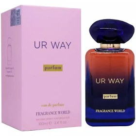 تصویر عطر ادوپرفیوم زنانه مای مدل Ur Way حجم ۱۰۰ میل رایحه شیرین 