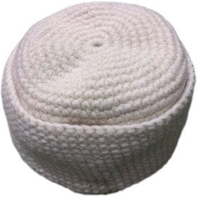 تصویر کلاه پشمی دستباف 