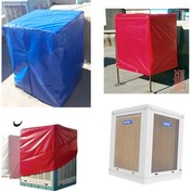 تصویر روکش کاور فوق ضخیم کولر آبی 7500 سلولزی انرژی مدل EC 0750B با برزنت فوق ضخیم ضد اب و‌ ضد آفتاب و دوخت سفارشی دوبار دوخت 