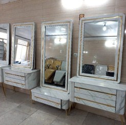 تصویر دکور آرایشگاهی سه تیکه وکیوم شیک 