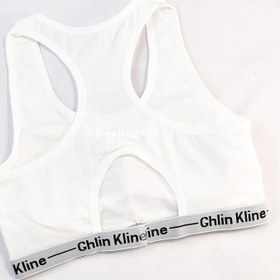 تصویر نیم تنه زنانه Ghlin Kline سفید (مشابه کلوین کلاین Calvin Klein) 