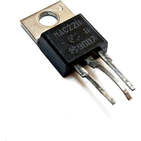 تصویر ترایاک MAC228-8 8amp 600V / MOTOROLA MALYSIA 