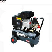 تصویر کمپرسور هوا مدل STG25L استرانگ (25 لیتری) Air-Compressor-STG25L-Strong