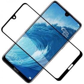 تصویر گلس فول تمام چسب Huawei Honor 8X Max مشکی ا Full Glue Glass Screen Protector For Huawei Honor 8X Max Full Glue Glass Screen Protector For Huawei Honor 8X Max