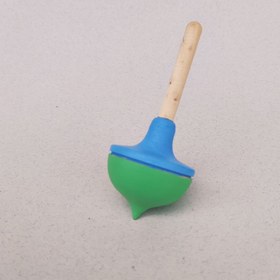 تصویر فرفره چوبی رنگی ۱۰۳ 