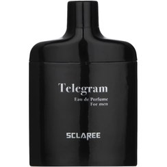 تصویر ادکلن مردانه مدل Telegram حجم 85 میل اسکلاره Sclareeh men's cologne, Telegram model, volume 85 ml