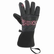 تصویر دستکش اسکی کریویت Crivit Ski Gloves 01 مشکی طرح دار 