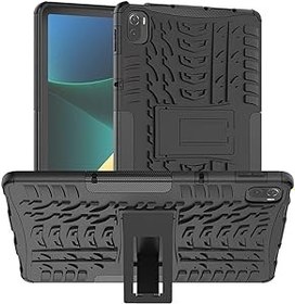 تصویر قاب محافظ شیائومی Mi Pad 5 Case/MI Pad 5 Pro Case 11.0 اینچی، KASTWAVE Hybrid Armor Heavy Duty 2 in 1 TPU + PC Dual Layer Anticoke case for Xiaomi Mi Pad 5 Pro Case with Kickstand-BLACK - ارسال 20 روز کاری Case for Xiaomi Mi Pad 5 Case/MI Pad 5 Pro Case 11.0 inch, KASTWAVE Hybrid Armor Heavy Duty 2 in 1 TPU + PC Dual Layer Shockproof Case for Xiaomi Mi Pad 5 Pro Tablet Case with Kickstand-BLACK