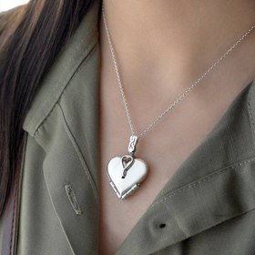 تصویر آویز قلب 4 لت 