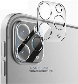 تصویر کاور تبلت محافظ لنز دوربین پردازنده اپل آی پد پرو 11 نسل سوم NANOSPACE 