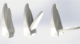 تصویر صندلی حمام تاشو دیواری TSF 