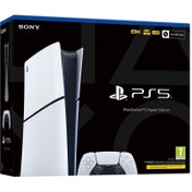 تصویر کنسول بازی پلی استیشن 5 دیجیتال ps5 slim digital stock Playstation slim digital stock