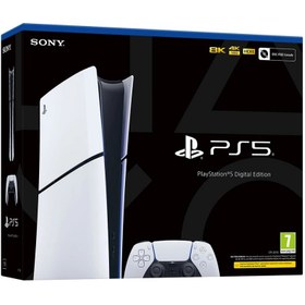 تصویر کنسول بازی پلی استیشن 5 دیجیتال ps5 slim digital stock Playstation slim digital stock