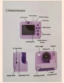 تصویر دوربین و اسباب بازی عکاسی و فیلمبرداری کودکان CP-02 دوربین و اسباب بازی عکاسی و فیلمبرداری کودکان CP-02
