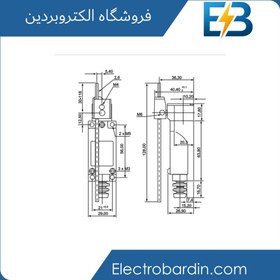تصویر میکروسوئیچ میله رگلاژی 