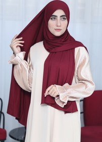 تصویر شال کشی - قهوه ای 