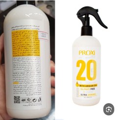 تصویر اسپری ۲۰کاره پروکسی،مناسب خانمها و آقایان ،محافظ حرارت،ضد وز Proxi