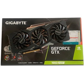 تصویر کارت گرافیک گیگابایت GeForce GTX 1660 SUPER GAMING OC 6G GDDR6 3X (استوک) 