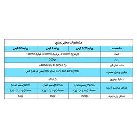 تصویر سختی سنج فلزات (قابل حمل) PHT 