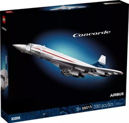 تصویر لگو هواپیما کنکورد ۷۴۶۶۷ ظرفیت ۲۰۸۳ قطعه 