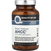 تصویر کپسول گیاهی AHCC پلاتینیوم ۷۵۰ میلی‌گرم ۶۰ عددی 