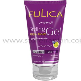 تصویر ژل مو قوی فولیکا حجم 150 میلی لیتر Fulica Strong hair gel 150ml