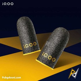 تصویر کاور و آستین انگشتی کنترل کننده گیمینگ ویوو آیکو Vivo IQOO VIVO IQOO Game Finger Sleeves