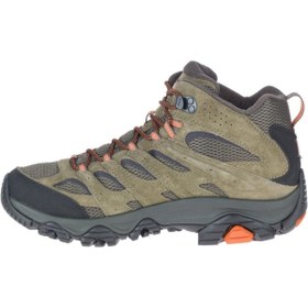 تصویر کفش کوهنوردی اورجینال مردانه برند Merrell مدل Moab 3 Mıd Gtx Olıve کد 9413677-962132 
