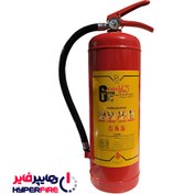 تصویر کپسول پودر و گاز 6 کیلوگرمی ABC کارا 6 kg ABC powder and gas capsule Kara