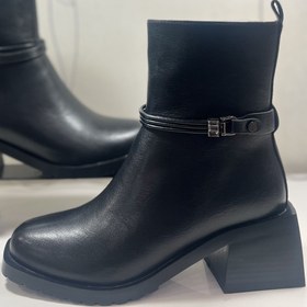 تصویر کفش نیم بوت طرح سرو Women's ankle boots, Sarv model