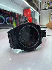 تصویر ساعت مچی مردانه الگانس با بند پلاستیکی طراحی مینیمال - کیفیتA 