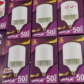 تصویر لامپ کم مصرف 30 وات پارس با یک سال گارانتی بسته 6 عددی 