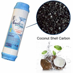 تصویر فیلتر دستگاه تصفیه آب آکوا پیورست مدل COCONUT SHELL 100 مجموعه 3 عددی فیلتر تصفیه کننده آب آکوا پیورست شریعتی مدل COCONUT SHELL 100 مجموعه 3 عددی