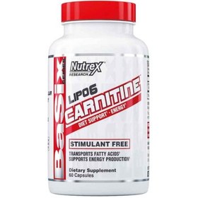 تصویر چربی سوز لیپو6 کارنیتین ناترکس60کپسول Nutrex Lipo6 Carnitine 