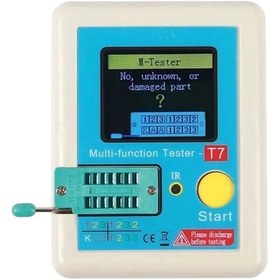 تصویر تستر قطعات الکترونیکی مدل LCR-T7 LCR-T7 Electronic Component Tester with TFT Display