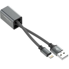 تصویر کابل تبدیل USB به لایتنینگ الدینیو مدل LC98 طول 0.25 متر 