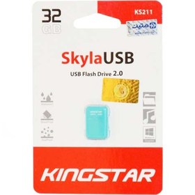 تصویر فلش 32G کینگ استار مدل USB2.0 KS211 ا 32G King Star Flash USB2.0 KS211 32G King Star Flash USB2.0 KS211