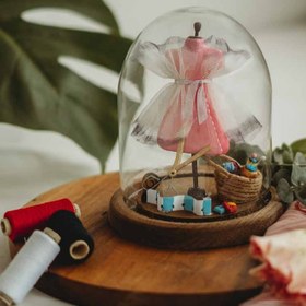 تصویر گوی دکوری طرح مانکن 