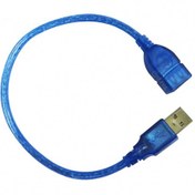 تصویر کابل افزایش طول USB 2.0 دی نت طول 30 سانتی متر D-Net extension USB 2.0 adapter 30cm
