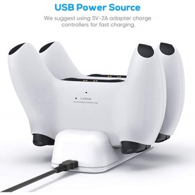 تصویر پایه شارژر دوگانه دوال سنس DualSense Charging Station