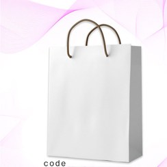 تصویر ساک دستی گلاسه خام کد 10328 بسته 12 عددی 