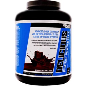 تصویر پودر دلیشز پروتئین الیت جاینت اسپورتس آمریکا طعم شکلاتی 2268 گرمی Giant Sports Delicious Protein Powder Elite 2268 g