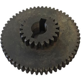 تصویر چرخ‌دنده سوم بزرگ دوبل فلزی کاغذخردکن رمو – Remo C-3100 