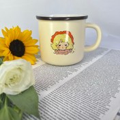 تصویر ماگ سرامیکی وارداتی طرح دختر۶۱۱۶ - طرح ۳ 