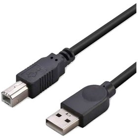 تصویر کابل پرینتر اچ پی USB 2.0 AB طول 3 متر HP Printer Cable USB 2.0 AB 3m