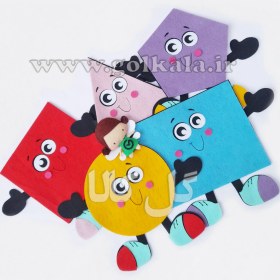 تصویر اشکال هندسی نمدی 