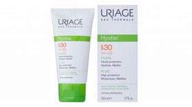 تصویر کرم ضد آفتاب رنگی فلوئید هایسئک اوریاژ URIAGE URIAGE spf50 Hyseac ‌