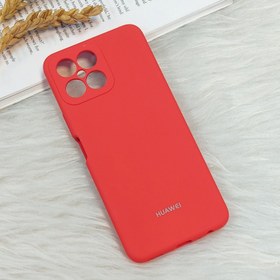 تصویر قاب سیلیکونی محافظ لنزدار هواوی مدل Silicone Cover For Huawei Honor X8 