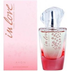 تصویر Avon عطر زنانه 30 میلی لیتری TTA IN LOVE با رایحه گلهای نیلوفر و چوبی 