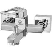 تصویر شیرحمام قهرمان مدل فلت کروم 